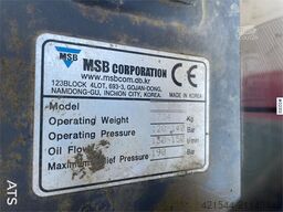 MSB MS610H hydraulic breaker