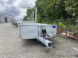 Möslein THT 11- G 6,2  Tandem Pritsche- Tieflader mit Rungentaschen