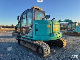 Kobelco SK75SR-3E Tracked Excavator – Rototilt – Grading B
