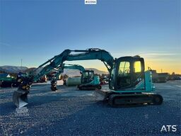 Kobelco SK75SR-3E Tracked Excavator – Rototilt – Grading B