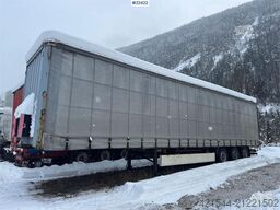 Krone curtain side semi-trailer