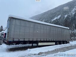 Krone curtain side semi-trailer