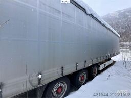 Krone curtain side semi-trailer