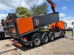 Scania G370 8x4 TIPPER + CRANE PALFINGER PK 19.001 SLD...