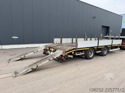 FAYMONVILLE MAX Trailer 2-AXES LOWLOADER 21T - ALU RAMPS - ...