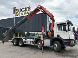 Scania P 410 + FASSI F 165 - 2X EXT. + 8X4 + HAAKARM S...
