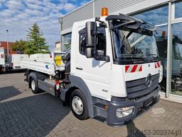 MERCEDES-BENZ Atego 821 Kipper/Kran/Funk/Greifer/2xAHK/Ölansch