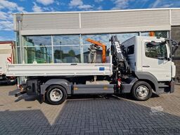 MERCEDES-BENZ Atego 821 Kipper/Kran/Funk/Greifer/2xAHK/Ölansch