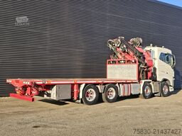 Volvo FH 16 750 8x4 / HMF 95 tm / JIB / WINCH / WORK ...