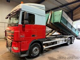 DAF XF 105.410 6x2 TERBERG HOOKLIFT - LIFT-AXLE - 1...
