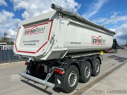 SCHMITZ CARGOBULL SKI 24 SL 7.2 Stahlrund Liftachse 26,4 m3!MIETE!