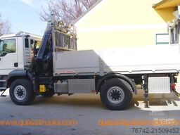 MAN TGM 18.340 BB 4x4 / HIAB XS 166 / einzelbereift / Single