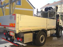 MAN TGM 18.340 BB 4x4 / HIAB XS 166 / einzelbereift / Single