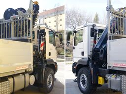 MAN TGM 18.340 BB 4x4 / HIAB XS 166 / einzelbereift / Single