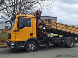 MAN TGL12.250PS Kipper mit Kran+Funk
