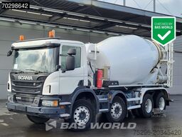 Scania P410 8X4 9m3 Liebherr mixer Automatic Steelsusp...