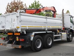 Mercedes-Benz Arocs 2636 / 6x4 / HDS Fassi / 3-Way Tip