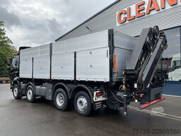 DAF FAX CF 480 Kipper met HMF 21 Tonmeter laadkraan
