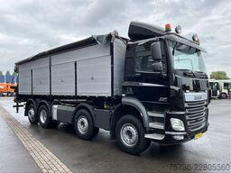 DAF FAX CF 480 Kipper met HMF 21 Tonmeter laadkraan