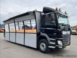 DAF FAX CF 480 Kipper met HMF 21 Tonmeter laadkraan