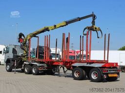 VOLVO FMX 500, 6X6,LOGLIFT F265Z95 +trailer DOLL(2007)