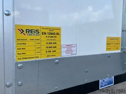 REISTREYLER Box trailer 13,60 3-assig met D'hollandia klep ...