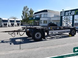 SCHMITZ CARGOBULL Lafette AWF 18, BDF Wechselrahmen, TÜV 02/2027