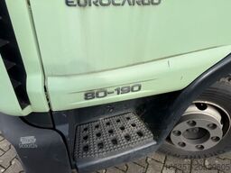 IVECO Eurocargo 80E19/P  Euro6D Koffer LBW 1000kg