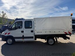 IVECO Daily 29L13 Pritsche+Plane/DoKA 7-Sitze/AHK 3300