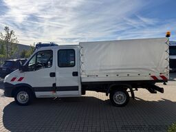 IVECO Daily 29L13 Pritsche+Plane/DoKA 7-Sitze/AHK 3300