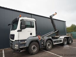 MAN TGS 35.400 8x4 HOOKARM SYSTEM MANUAL GEARBOX