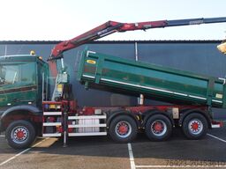 Mercedes-Benz AROCS 3542 8X4 2 SIDE TIPPER WITH HMF Z 1943 CR...