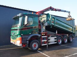 Mercedes-Benz AROCS 3542 8X4 2 SIDE TIPPER WITH HMF Z 1943 CR...
