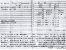 Bruns 3 achs Kombi Tieflader Rampen luft Conta