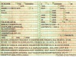 MAN TGL 8.180 4X2 BL / Ladebordwand