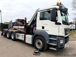 MAN TGS 35.400 8x4 HOOKLIFT + CRANE HIAB 244 EP-4 H...