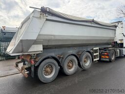 Turbo's Hoet 3-AXLES ALU TIPPER / STEEL CHASSIS - DRUM BRAKE...