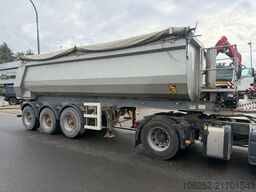 Turbo's Hoet 3-AXLES ALU TIPPER / STEEL CHASSIS - DRUM BRAKE...