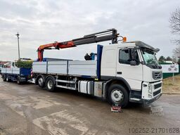 Volvo FM 460 EEV - 6x2 BAUSTOFF KRAN PK 18502 SH B (3...