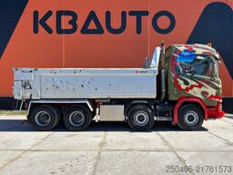 Scania R 520 8x4 RETARDER / FULL STEEL / BOX L=5582 mm