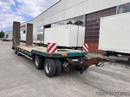 Humbaur HTD 409525-4A  4 Achs Tiefladeranhänger