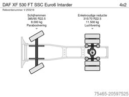 DAF XF 530 FT SSC Euro6 Intarder
