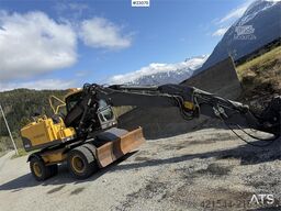 Volvo EW140C hjulgraver m/rotortilt, hengerfeste og sent