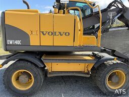 Volvo EW140C hjulgraver m/rotortilt, hengerfeste og sent