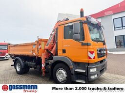 MAN TGM 18.290 4X2 BB mit Kran Atlas AK 92.2-A2, Funk