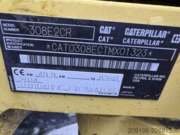 CATERPILLAR 308E2CR 3xSchaufeln Klima SitzH Top