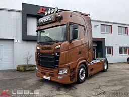 SCANIA S 500A4x2NA*Leder*Standklima*2 Tank*Navi*LED*