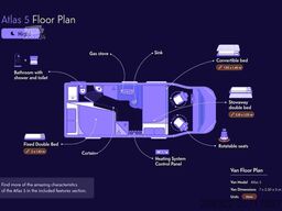 Fiat Ducato Carasuite 650 MF 5 | 5 Posti Letto | Completamente Attrezzato