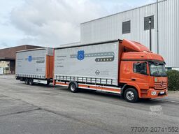 Mercedes-Benz Atego 1530 LL + Anhänger Doppelstock LBW
