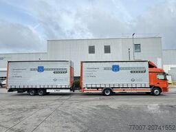 Mercedes-Benz Atego 1530 LL + Anhänger Doppelstock LBW